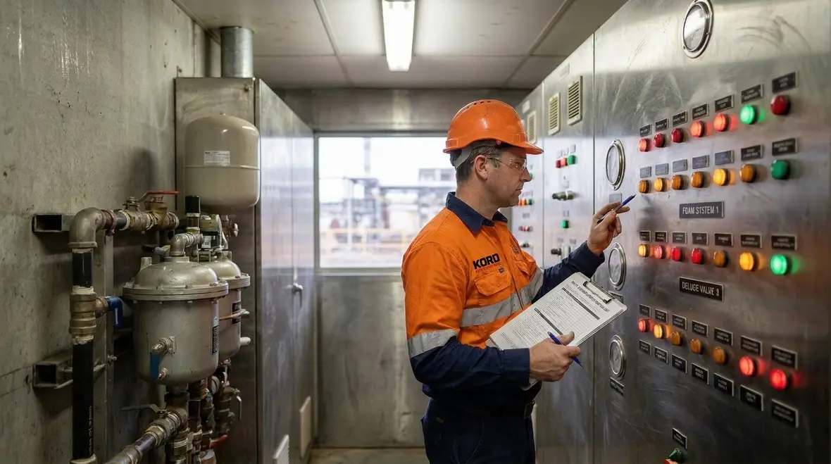 Foam concentrate requirements for foam water sprinkler systems under NFPA 16 Section 6.3