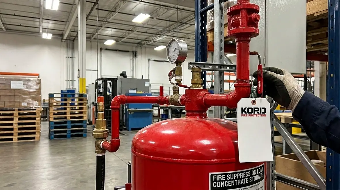 NFPA 16 Section 6.3 foam concentrate requirements for foam water sprinkler systems