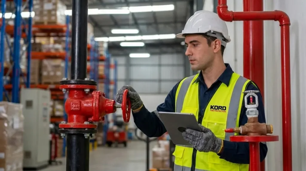 NFPA 16 inspection testing maintenance, foam-water sprinkler ITM, fire suppression system maintenance