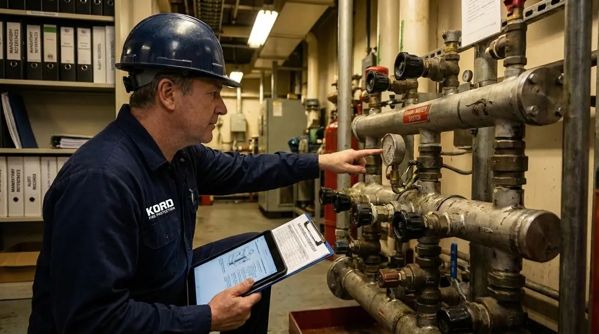 Kord Fire Protection support for foam water compliance and inspections
