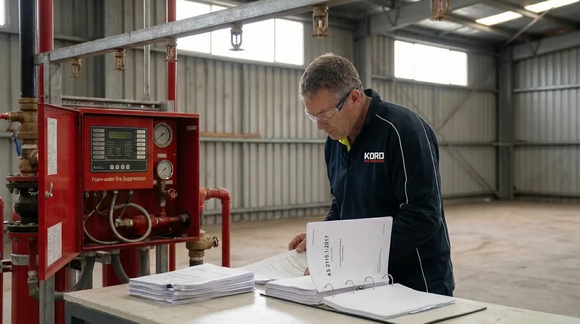 NFPA 16 mandatory foam water references for system compliance