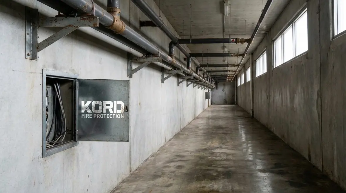 Foam water sprinkler discharge concept for industrial and warehouse fire protection