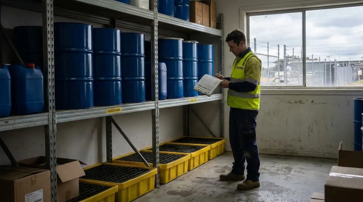 Foam concentrate reserve planning table and compliance review