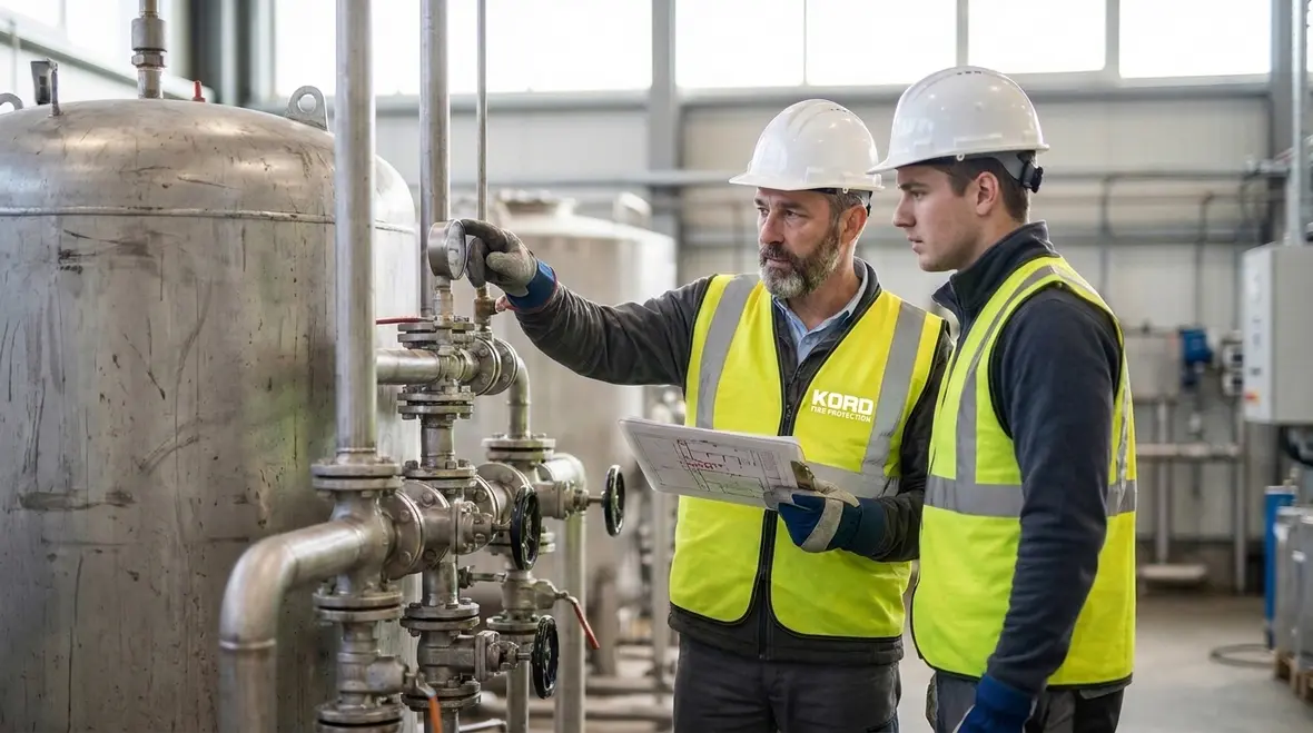 Foam water sprinkler upgrade planning for changed hazard conditions