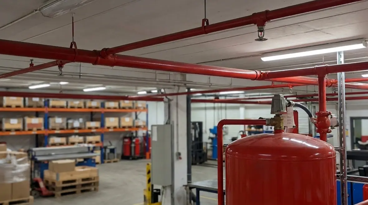 NFPA 16 Section 1.4 foam water system retroactivity at an industrial facility