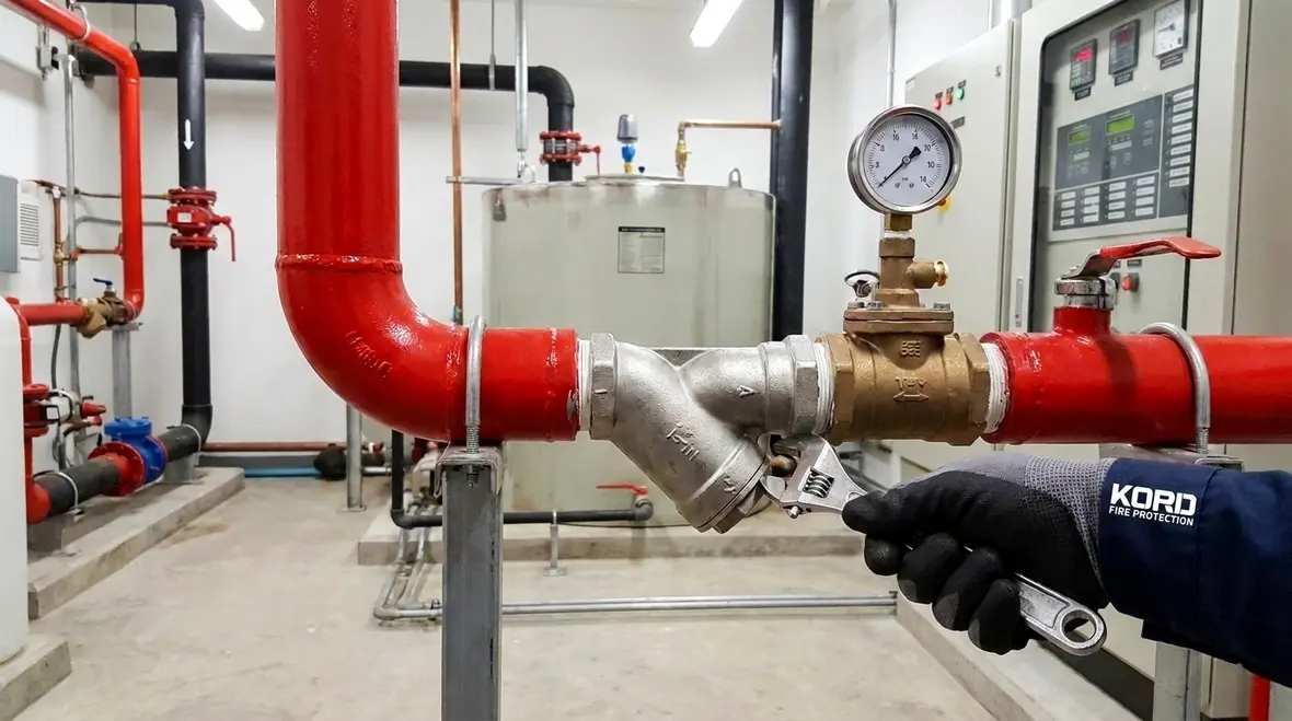 NFPA 16 Section 7.5 strainer requirements for foam water sprinkler systems