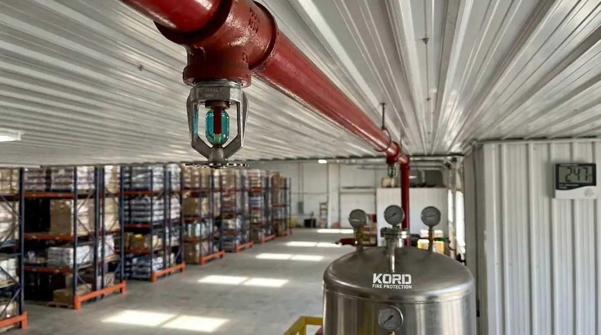 NFPA 16 temperature rating foam water sprinkler system