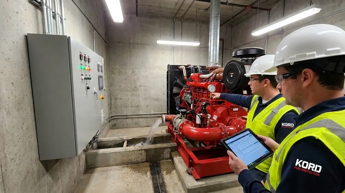 NFPA 20 fire pump acceptance testing requirements