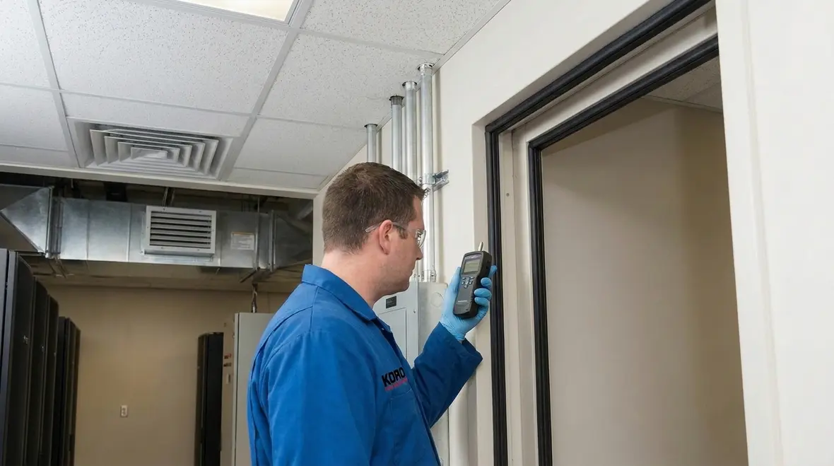 Hazard review for clean agent fire suppression design in a critical facility