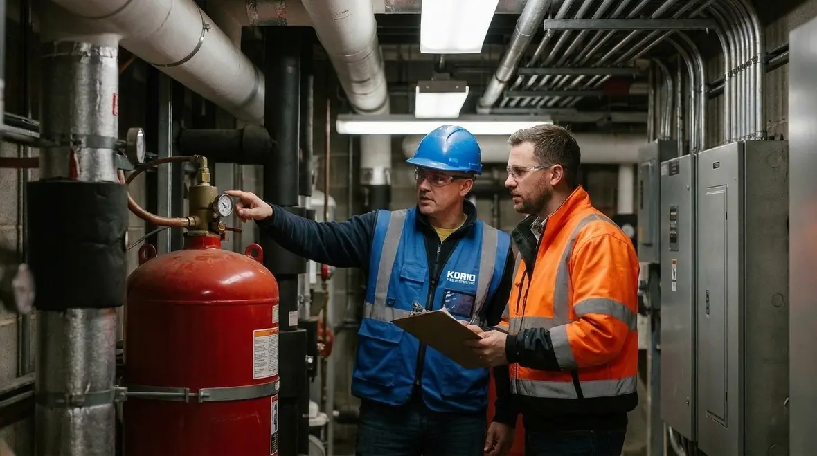 Kord Fire Protection supporting clean agent suppression design and compliance