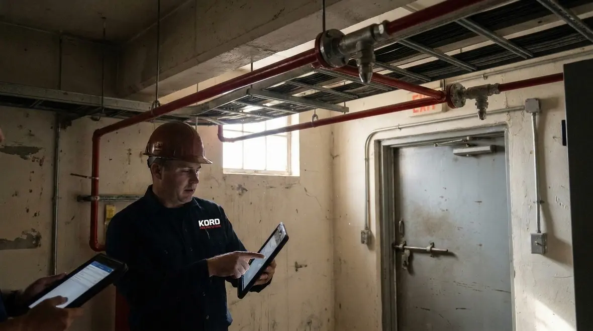 Alternative clean agent fire suppression design in a tight equipment room