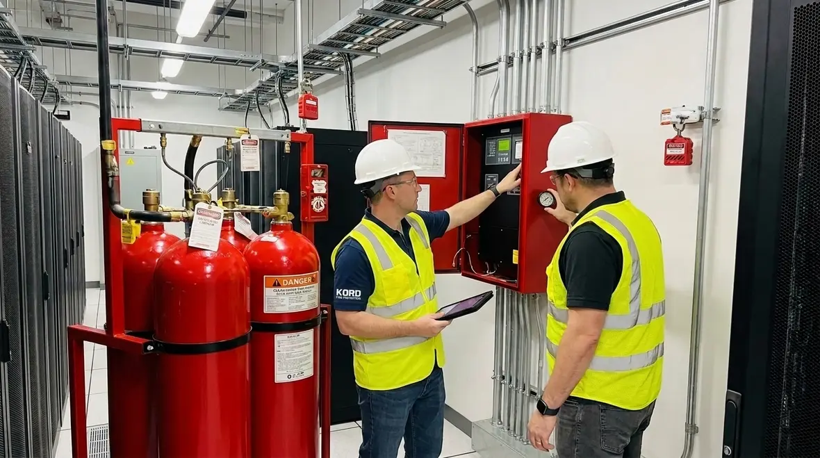 NFPA 2001 impairment procedures for clean agent fire systems