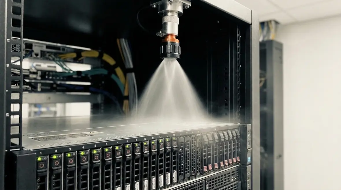 NFPA 2001 nozzle selection for local application clean agent systems