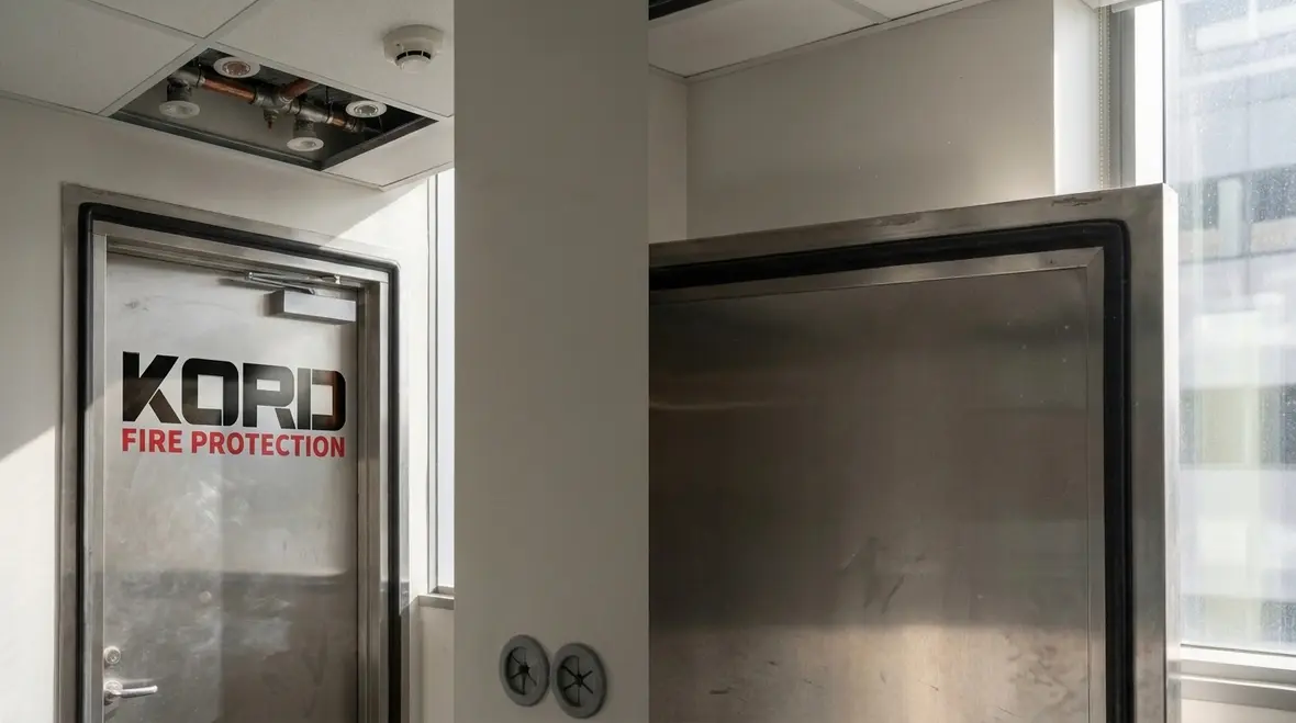 Clean agent enclosure and design concentration illustration