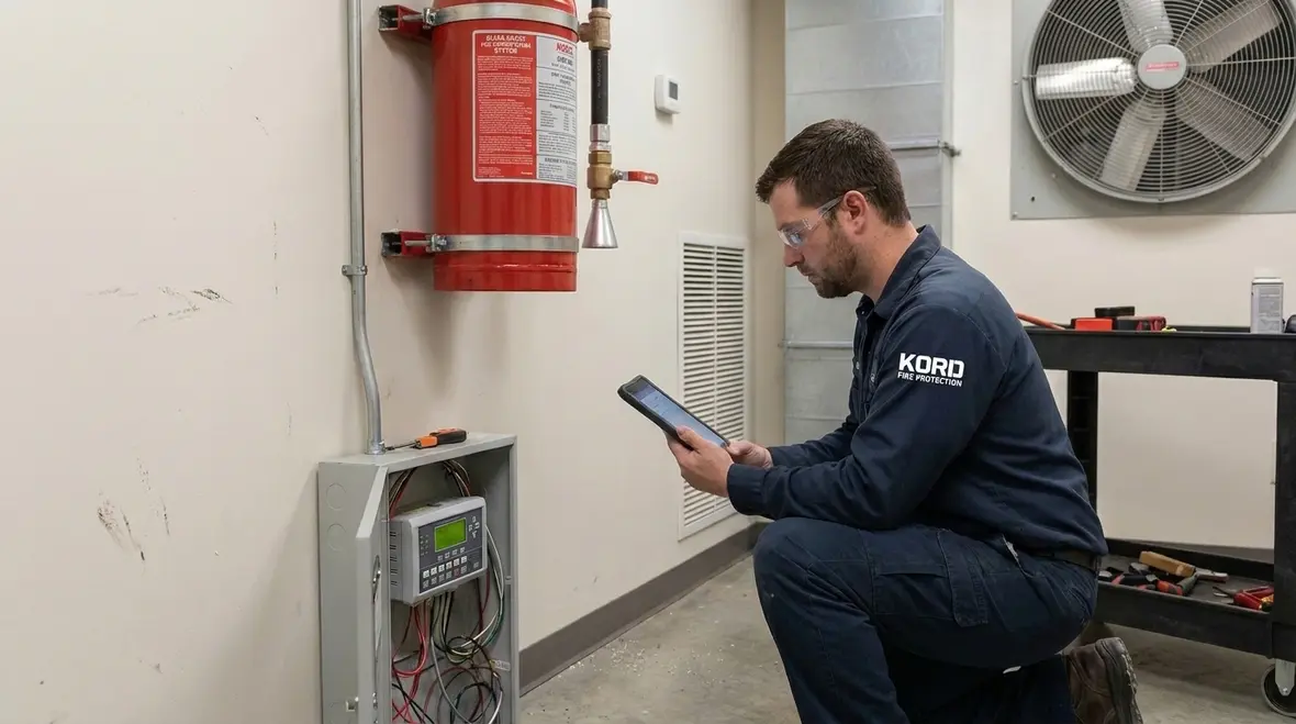 industrial equipment creating shielding concerns for clean agent fire suppression