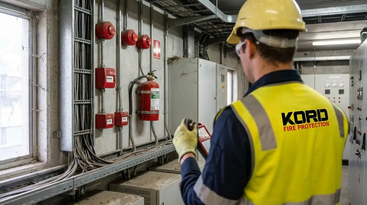 NFPA 2001 system design checklist for clean agent fire suppression room review