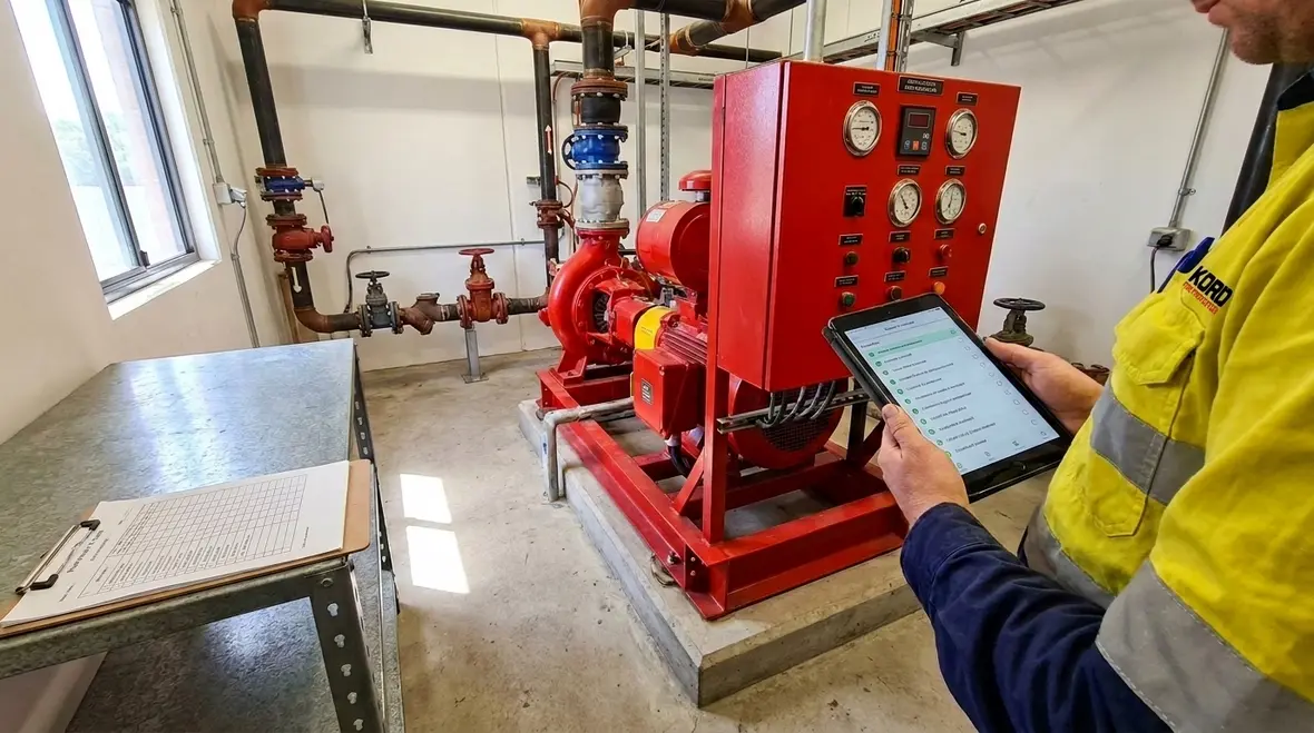 NFPA 25 fire pump report documentation featured image