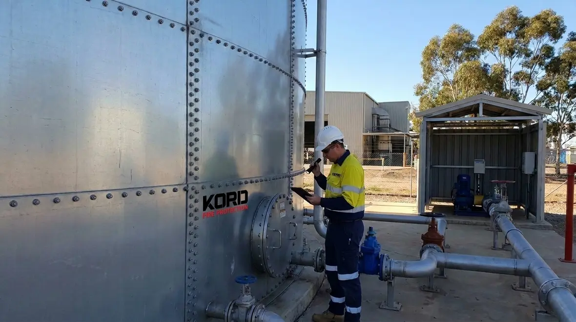 NFPA 25 water storage tank inspection priorities