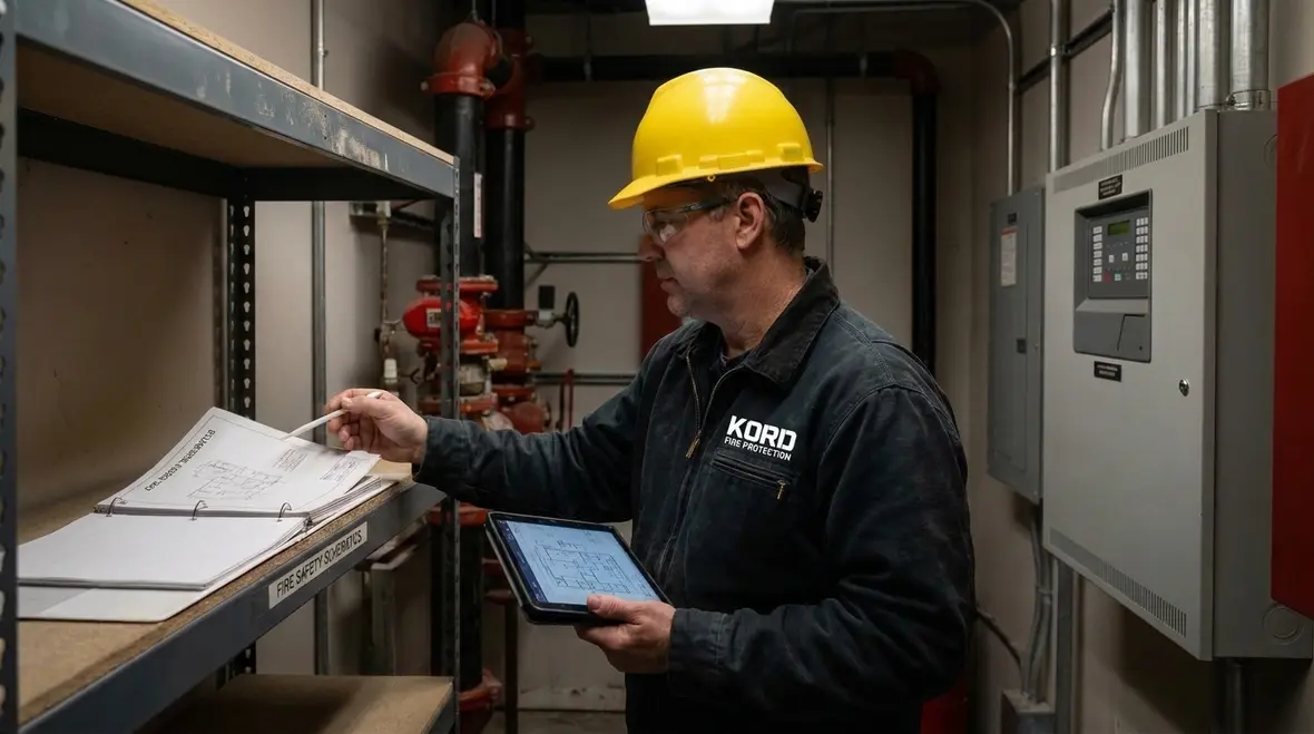 Mandatory section citations NFPA and fire compliance reference trail