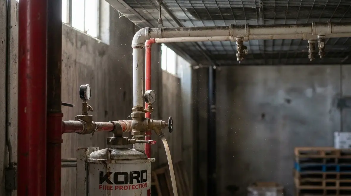 NFPA terms used in foam-water fire protection system planning