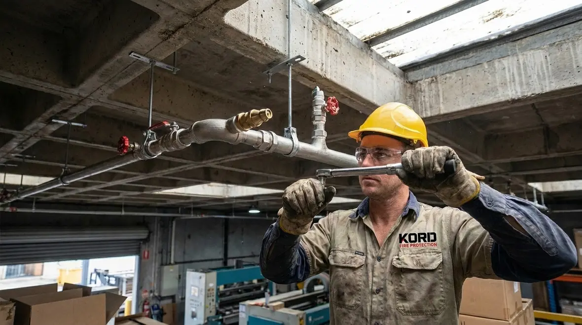 Water spray fire protection design planning for industrial equipment