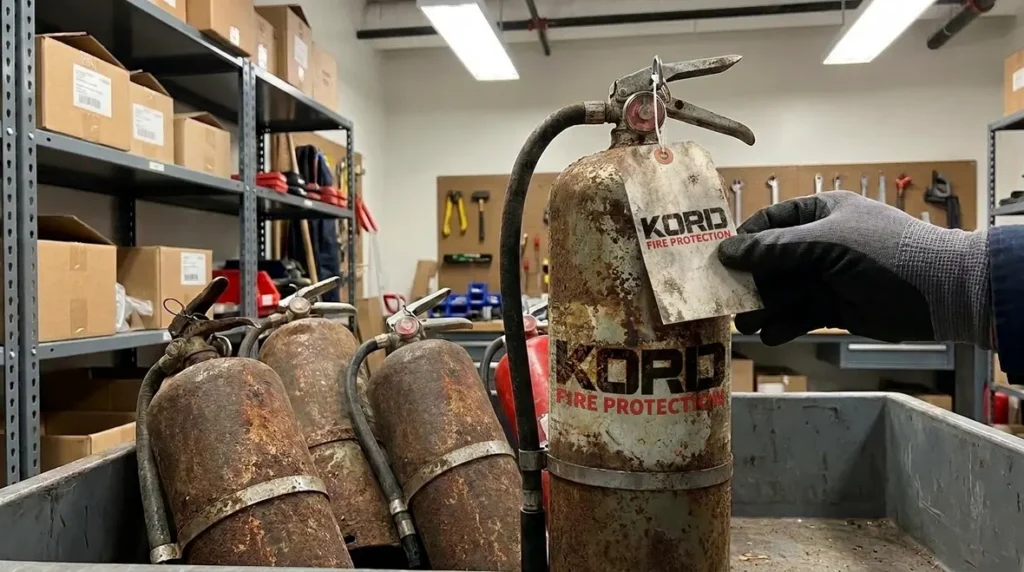 Obsolete Fire Extinguishers