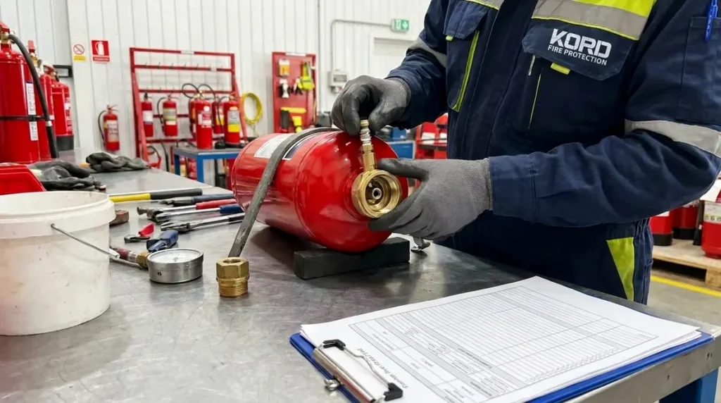 Procedures for Fire Extinguisher Recharging