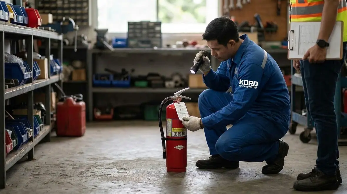 Hazard class planning for fire extinguisher placement and compliance