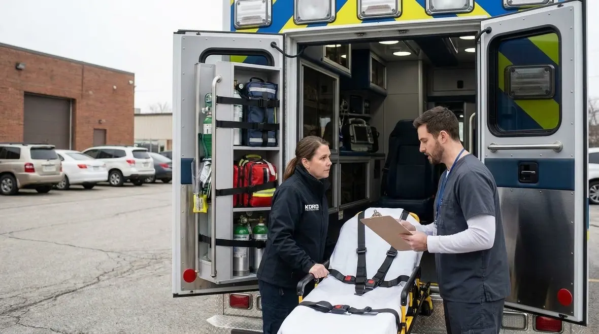Automotive ambulance stability testing and handling evaluation