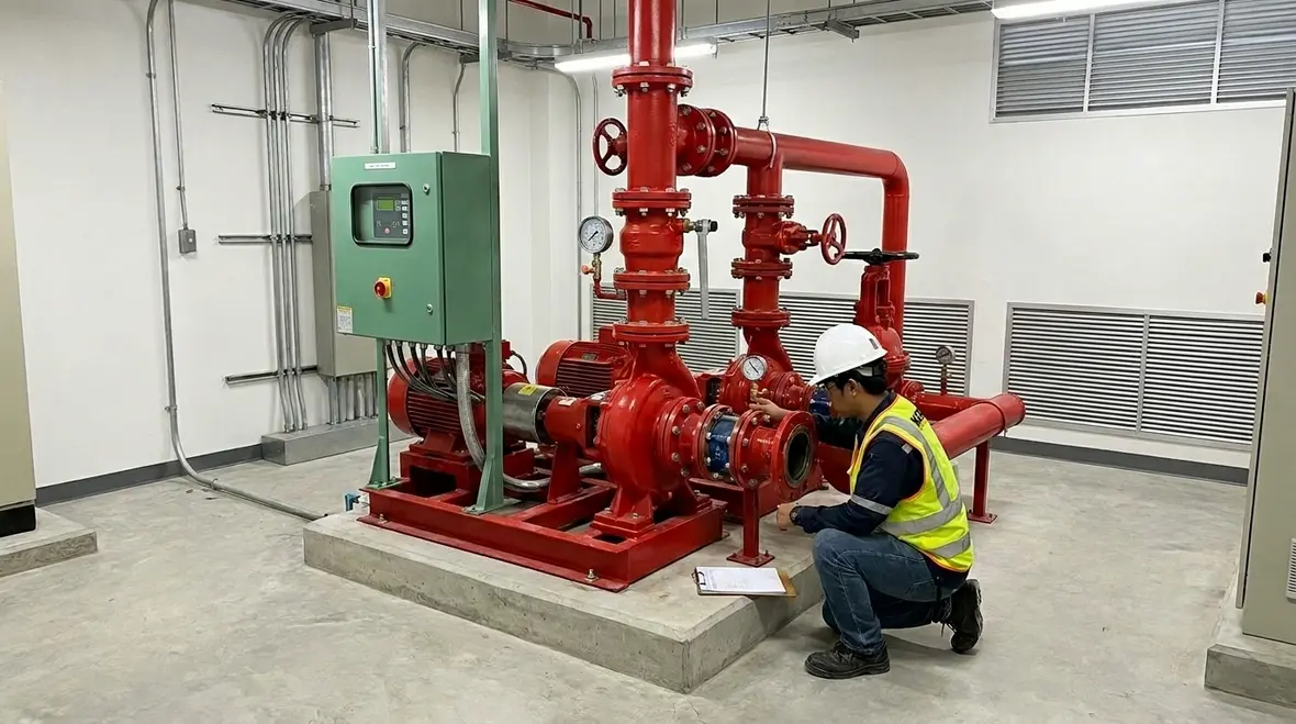 Centrifugal fire pump installation requirements hero image