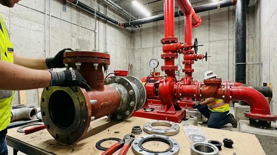 Centrifugal fire pump selection and fittings featured image