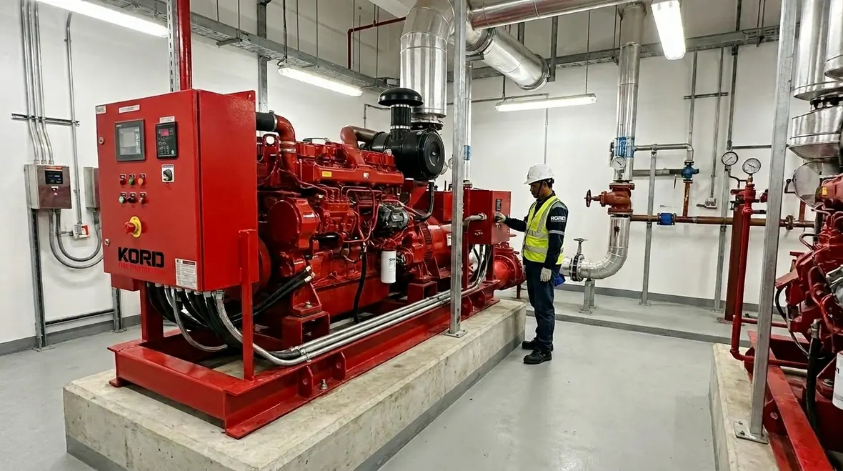 Diesel engine fire pump installation requirements hero image