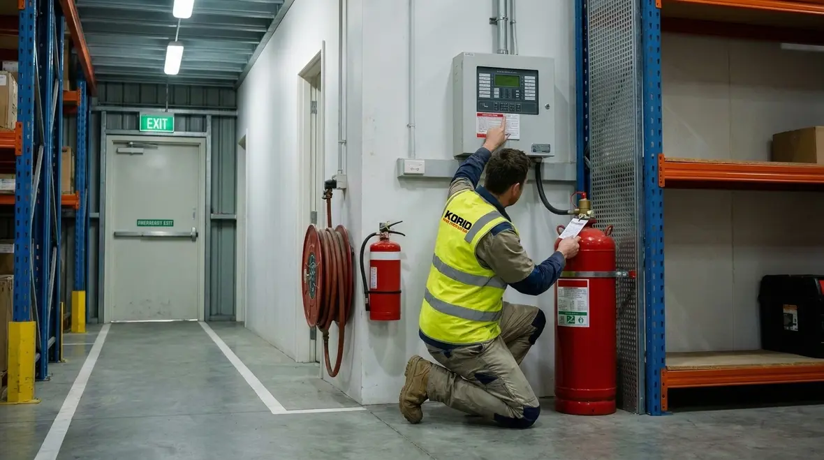Industrial facility review for NFPA 1 code enforcement and compliance requirements