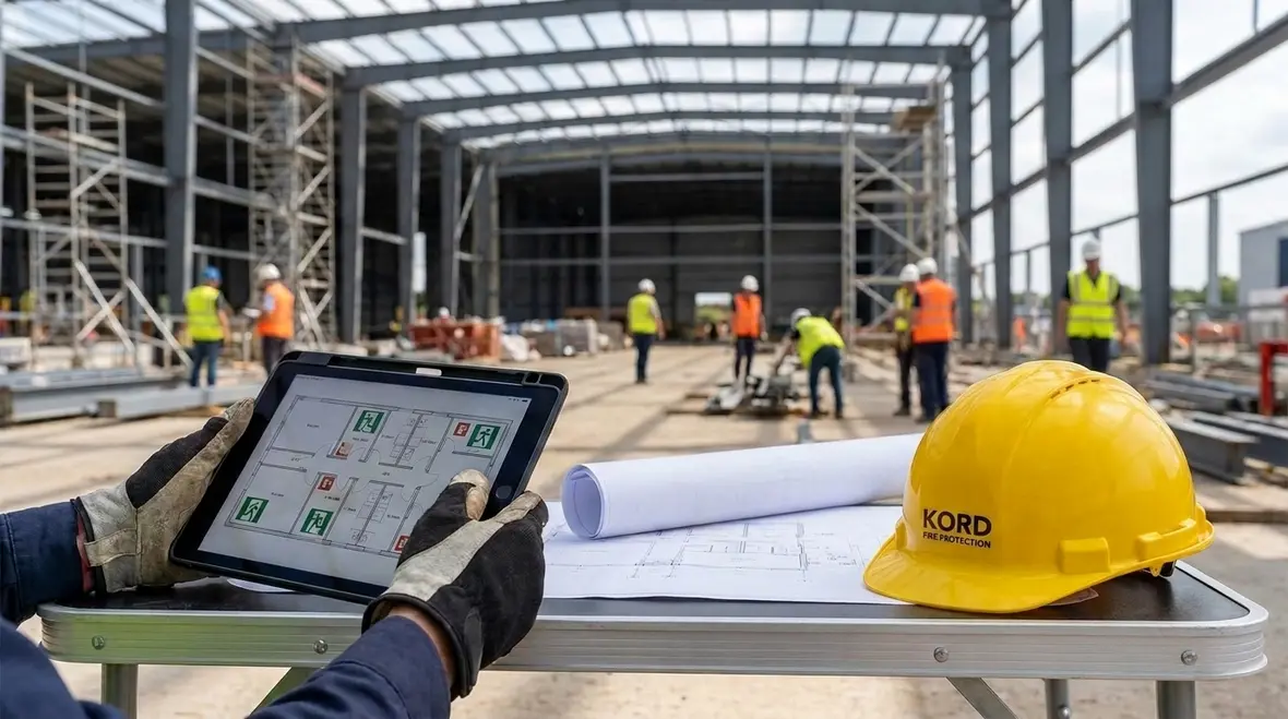 NFPA 1 Section 1.15 fire code plan review for commercial construction plans