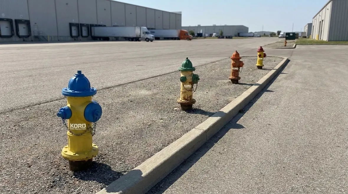 Fire hydrant color coding meaning for sites