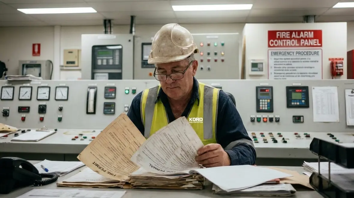Fire code permit paperwork and approval planning for commercial site work