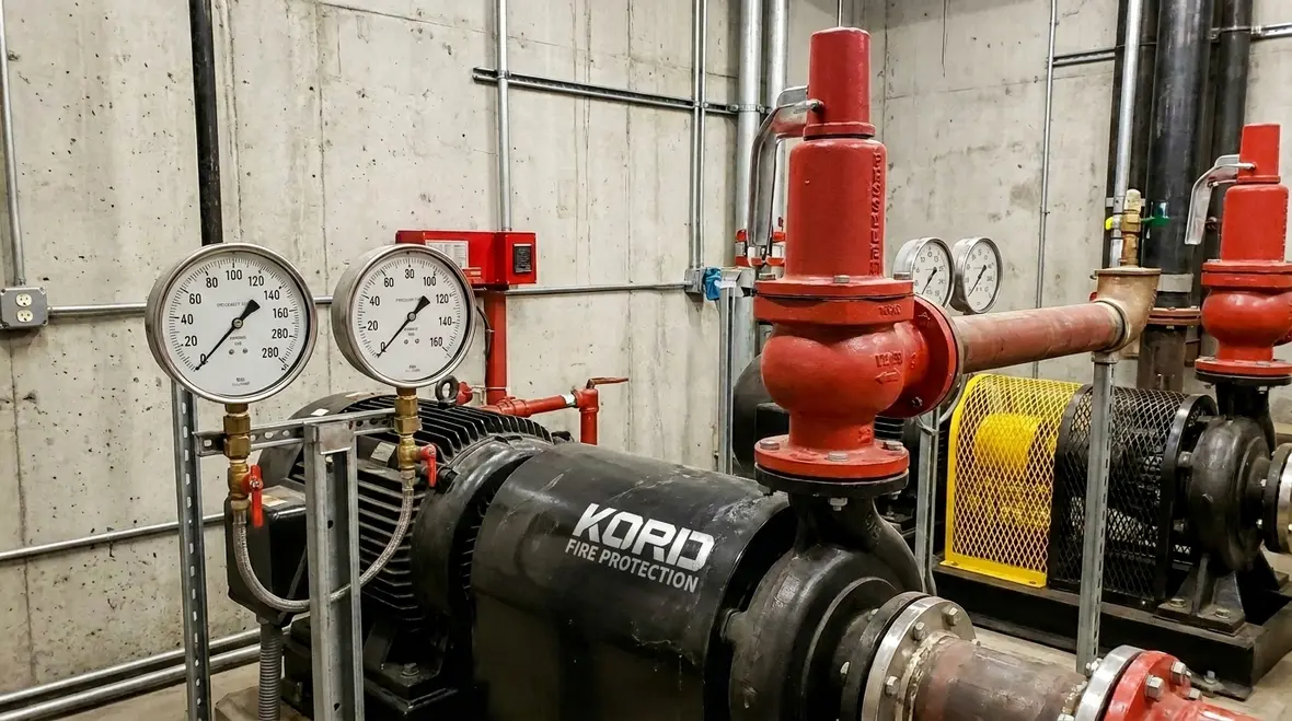 Fire pump gauges, relief valves, and equipment protection featured image