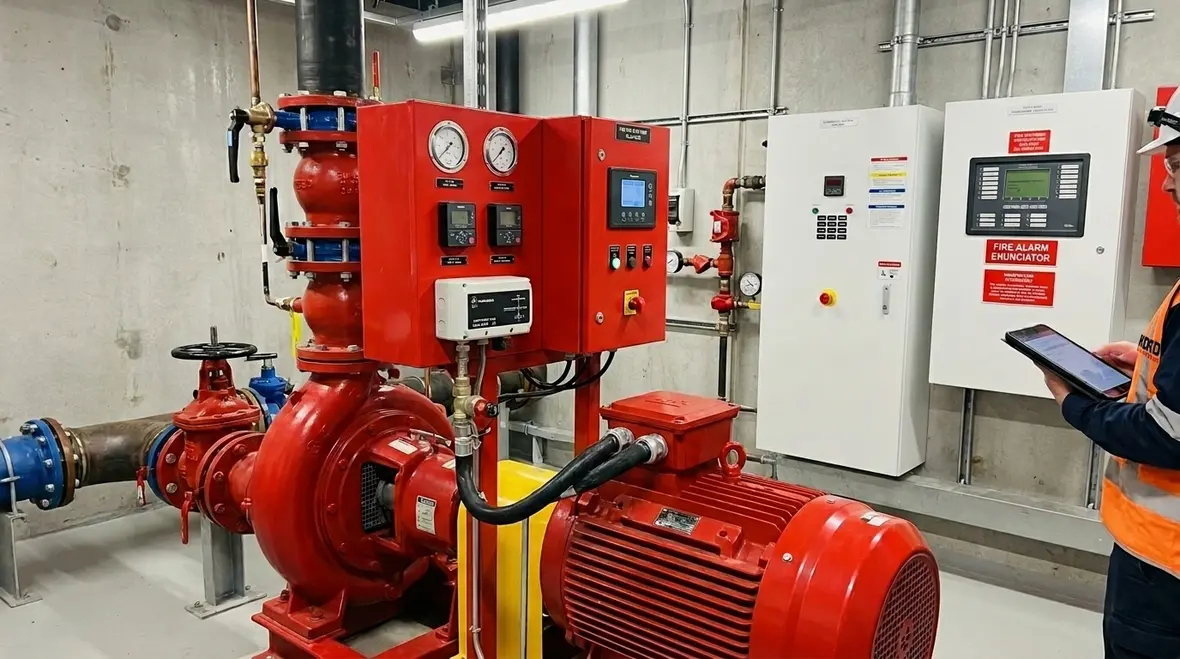 Fire pump operation requirements under NFPA 20
