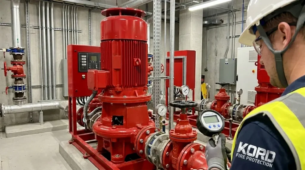 fire pump performance requirements NFPA 20
