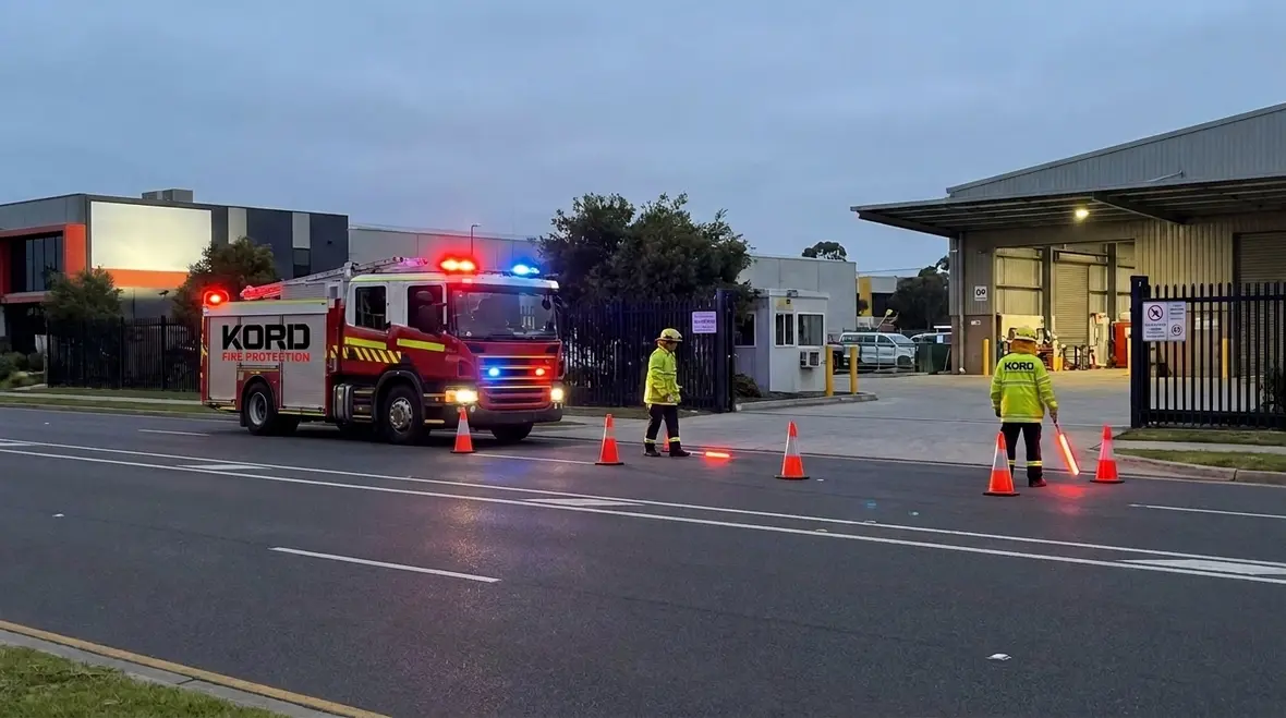 Fire scene traffic safety requirements under NFPA 1900