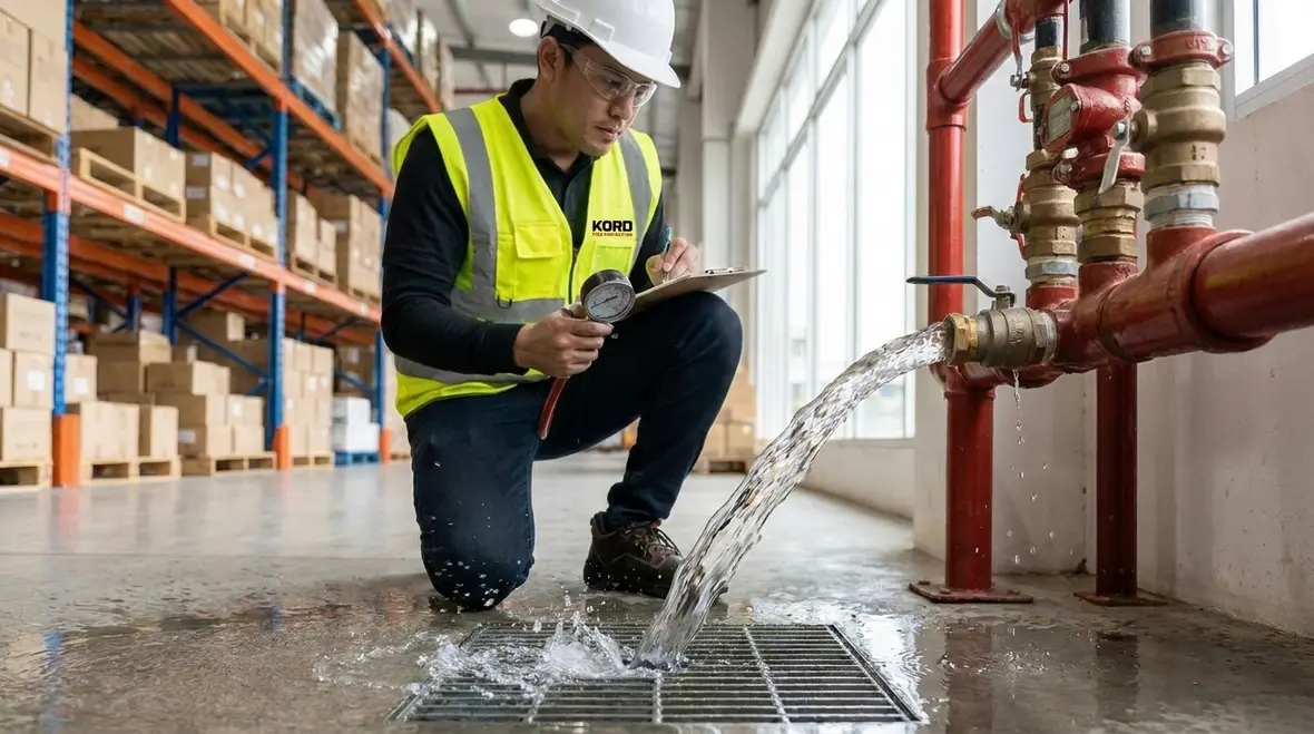 Australian facility sprinkler pipe maintenance and obstruction prevention