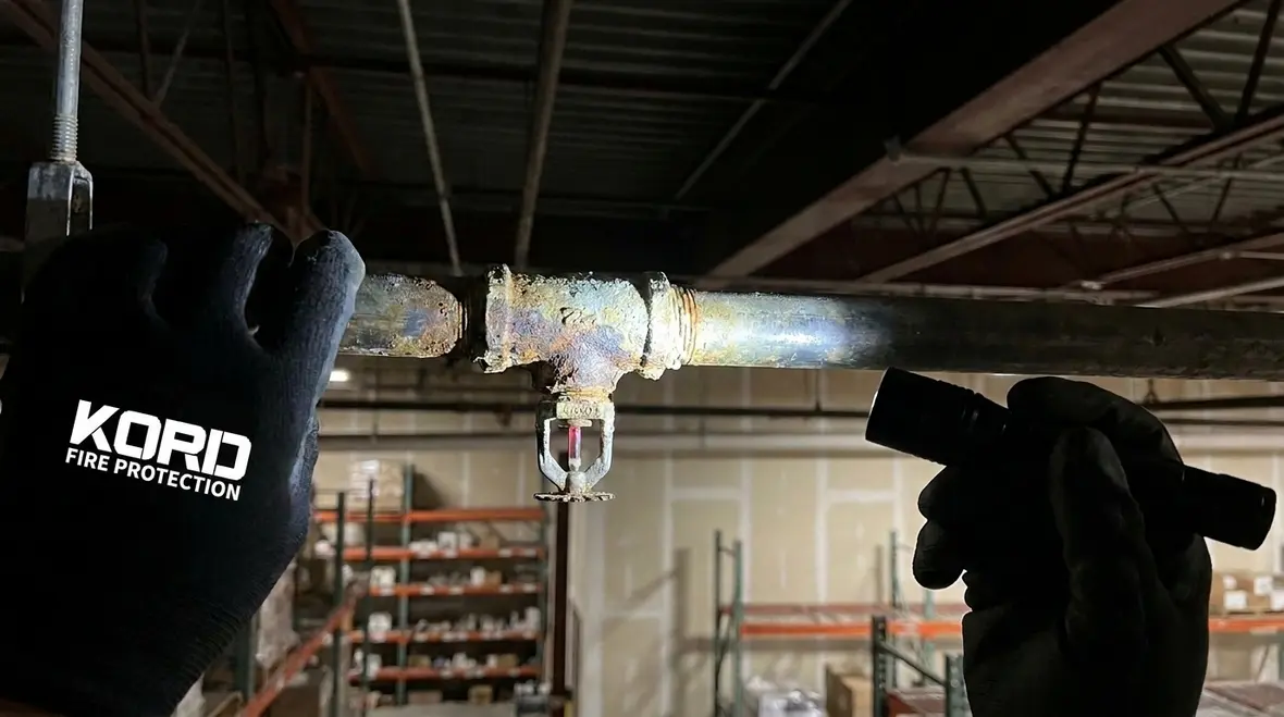 Fire sprinkler obstruction investigation in an Australian commercial facility