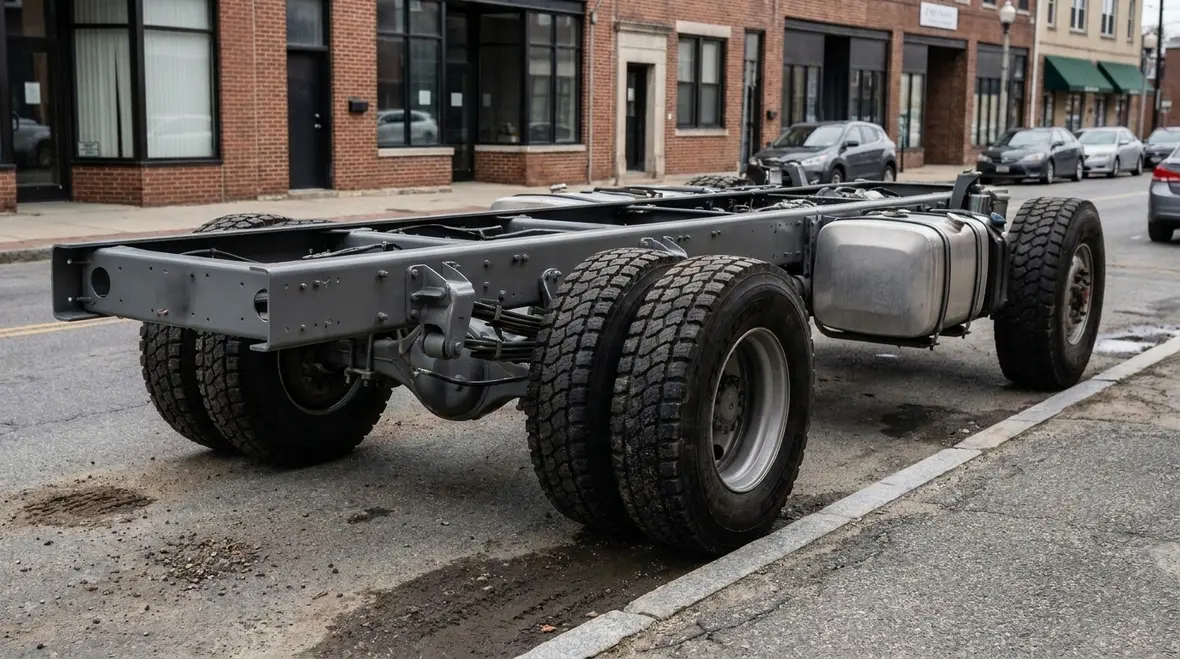 Fire apparatus chassis weight balance and safe carrying capacity illustration
