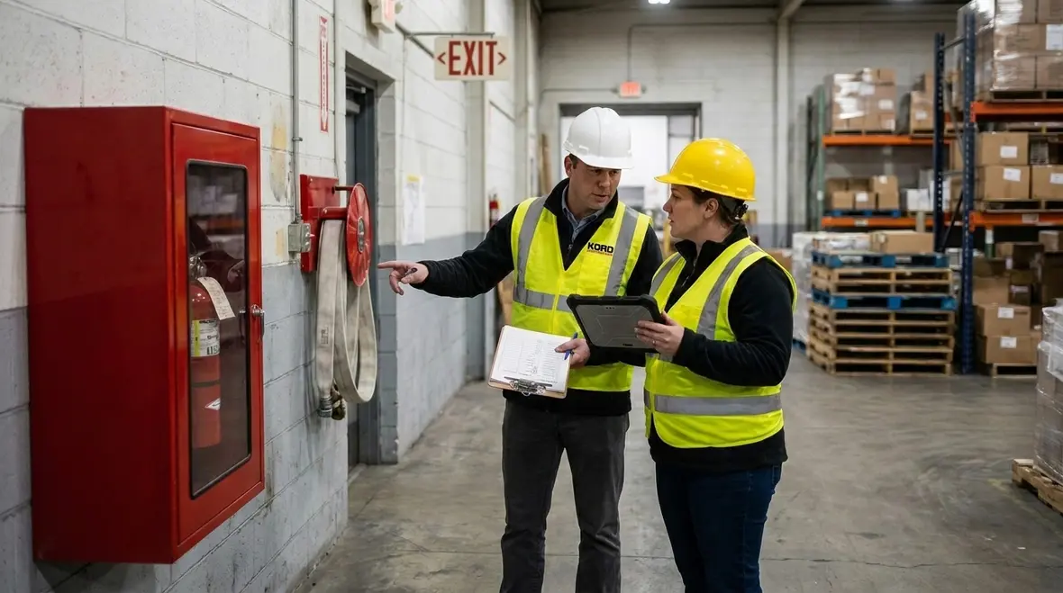 General fire code definitions supporting inspections and compliance records