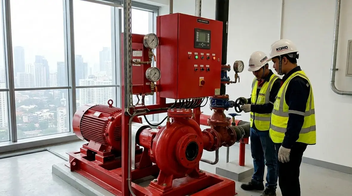 High rise building fire pump requirements under NFPA 20