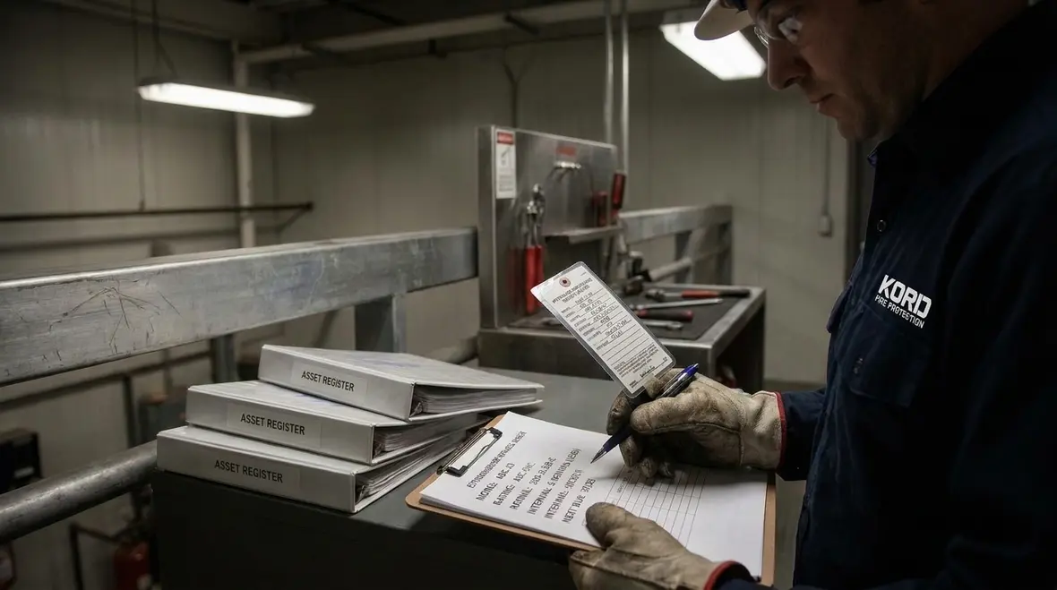 fire extinguisher compliance records and inspection planning