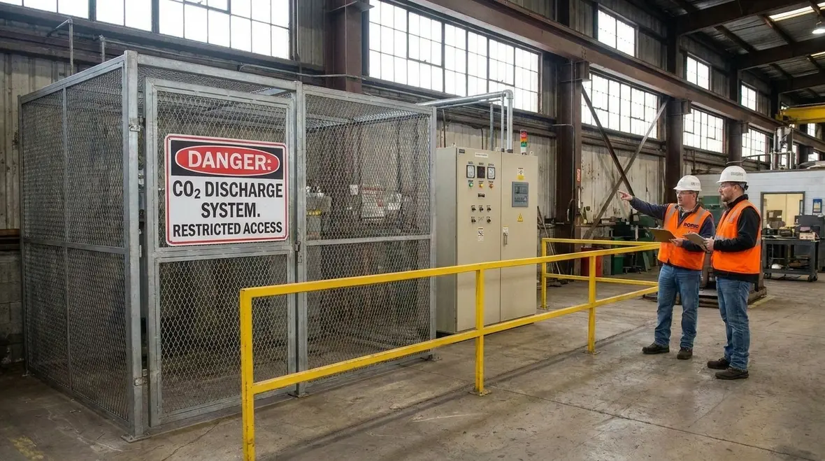 Comparison of FM 200, Novec 1230, and CO2 clean agent fire suppression systems