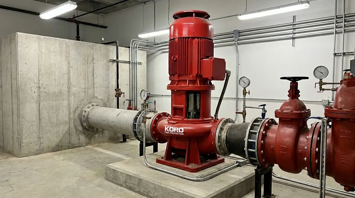 Vertical turbine fire pump water supply requirements hero image