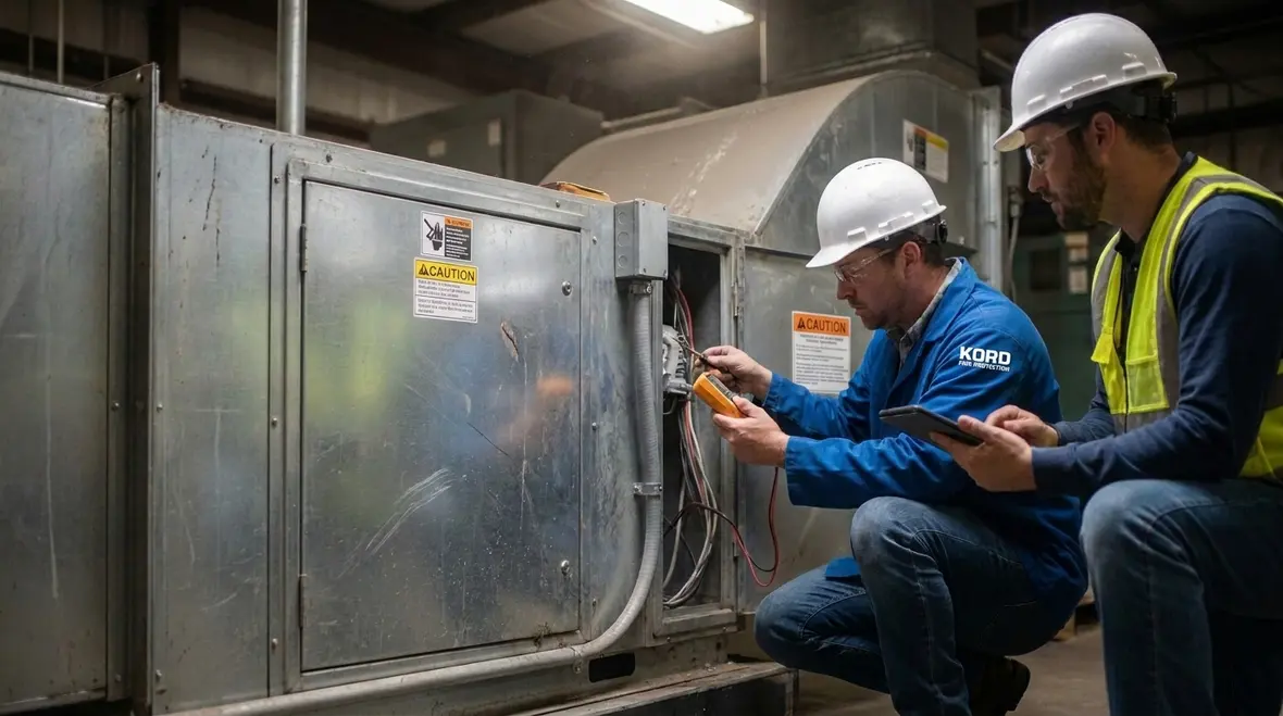 Commercial HVAC duct and fire safety maintenance requirements