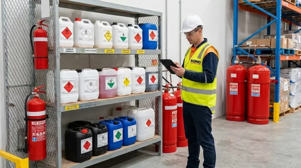 NFPA 1 hazardous materials fundamental fire protection requirements